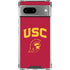 University of Southern California USC Trojan Logo Google Pixel 7a Clear Case